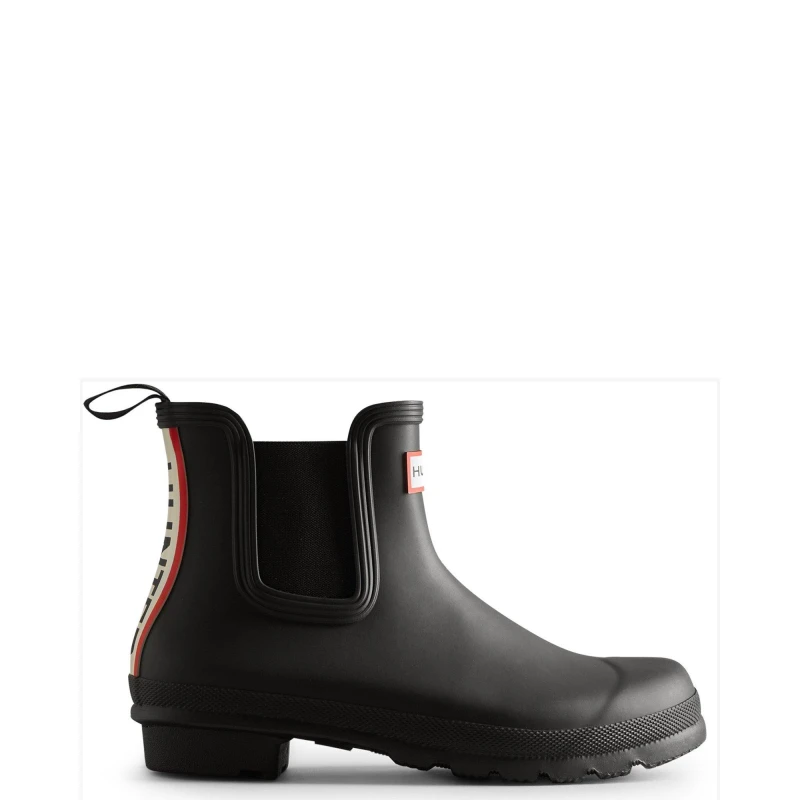 Image of Hunter Womens Original Chelsea Wellingtons UK Size 4 (EU 37) Black HUN140-BLACK-4