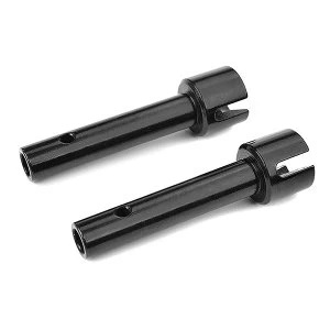 Image of Corally Drive Axle Rear Wide Hub V2 Sp2 Exh Steel (2)