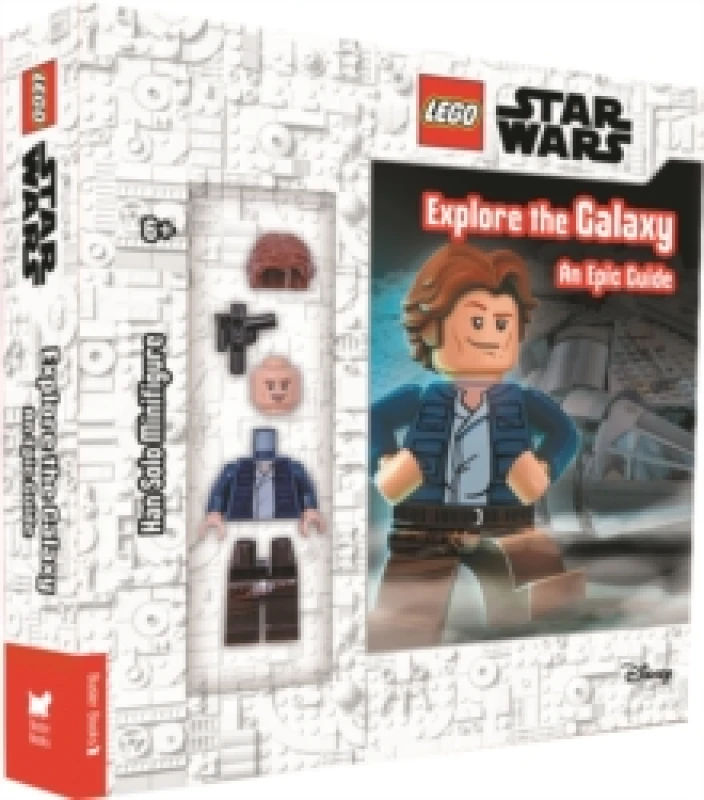 Image of LEGO Star Wars: Explore the Galaxy: An Epic Guide (with Han Solo minifigure) Hardback