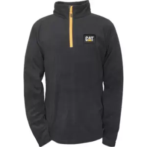 Image of Caterpillar Mens Concord Fleece Pullover Black S