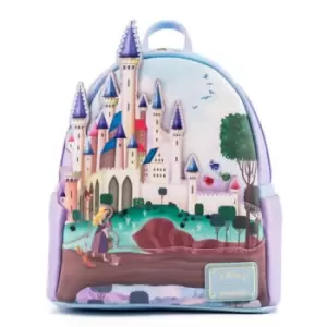 Image of Loungefly Disney Princess Castle Series Sleeping Beauty Mini Back Pack