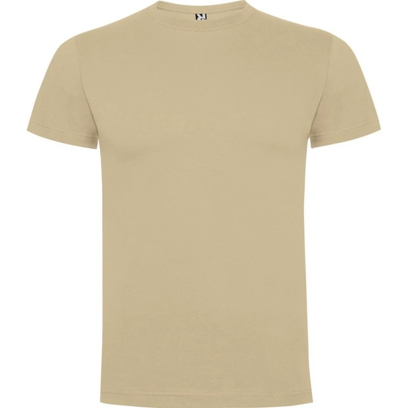 Image of ROLY ROLY Men Dogo Premium T-Shirt in Light Sand Size: Small Light Sand S Male 5063574583831