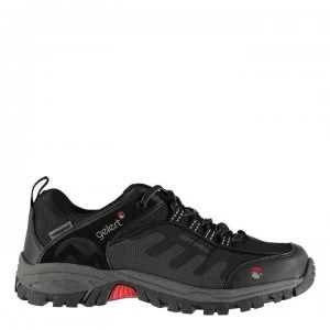 Image of Gelert Softshell Mens Walking Shoes - Black