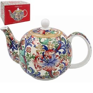 Image of Golden Lily Tea Pot By Lesser & Pavey