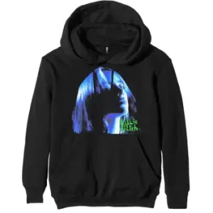 Image of Billie Eilish - Neon Shadow Blue Unisex XX-Large Pullover Hoodie - Black