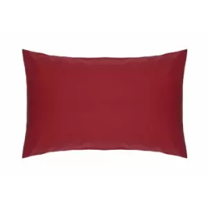 Image of Easy Care Minimum Iron Pillowcase Red