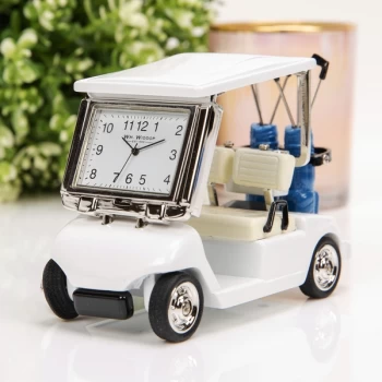 Image of WILLIAM WIDDOP Miniature Clock - Golf Buggy