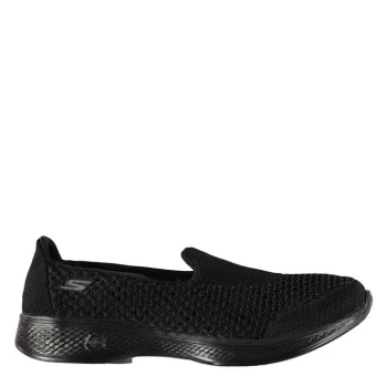 Image of Skechers Go Walk 4 Ladies Trainers - Black