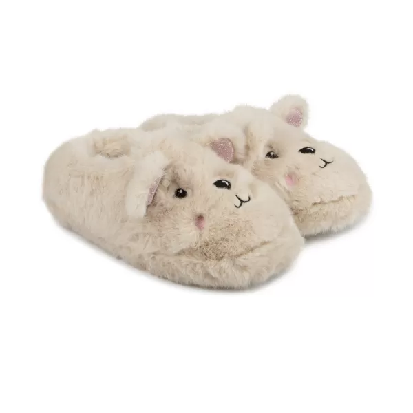 Image of totes Novelty Cream Full Back Slipper Cream