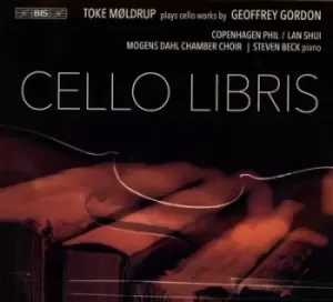 Image of Cello Libris Toke Moldrup Plays Cello Works By Geoffrey Gordon by Geoffrey Gordon CD Album
