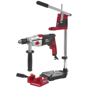 Image of Sealey Hammer Drill 13mm with Drill Stand Kit
