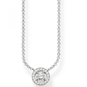 Image of Ladies Thomas Sabo Sterling Silver Glam & Soul Light of Luna Necklace