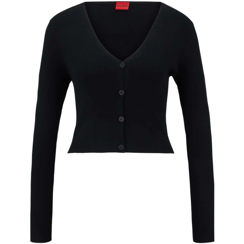 Image of Hugo Sanderin Cardigan Black female 8