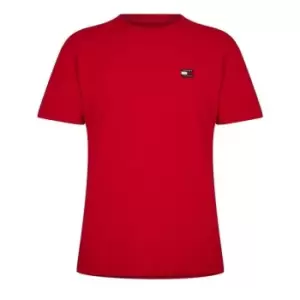 Image of Tommy Jeans Classic Tommy Small Badge T Shirt - Red