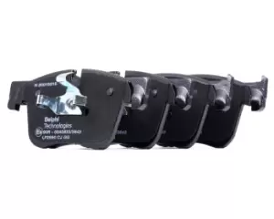 Image of DELPHI Brake pad set LP2690 Brake pads,Brake pad set, disc brake PEUGEOT,CITROEN,308 SW II,308 II,3008 SUV (M_),C4 Grand Picasso II,C4 Picasso II