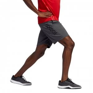 Image of adidas adidas Mens Kraft 3-Stripes Shorts - DkGrey/Black