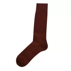 Image of Boss Boss RB Ribbed Socks Mens - Brown