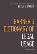 Image of garners dictionary of legal usage