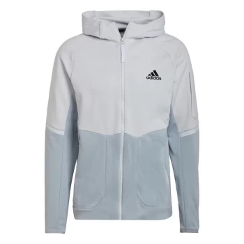 Image of adidas Designed for Gameday Full-Zip Jacket Mens - Dash Grey
