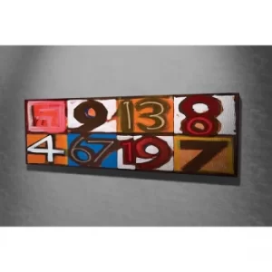 Image of PC239 Multicolor Decorative Canvas Painting