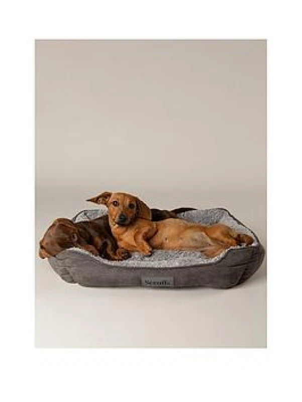 Image of Scruffs Cosy Box Bed Extra Large - Grey BED/RCD/939298