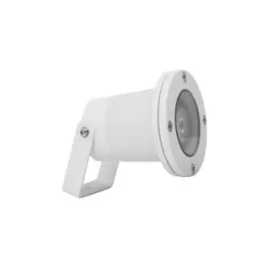 Image of Netlighting Post 1 Light Outdoor Spotlight White IP65