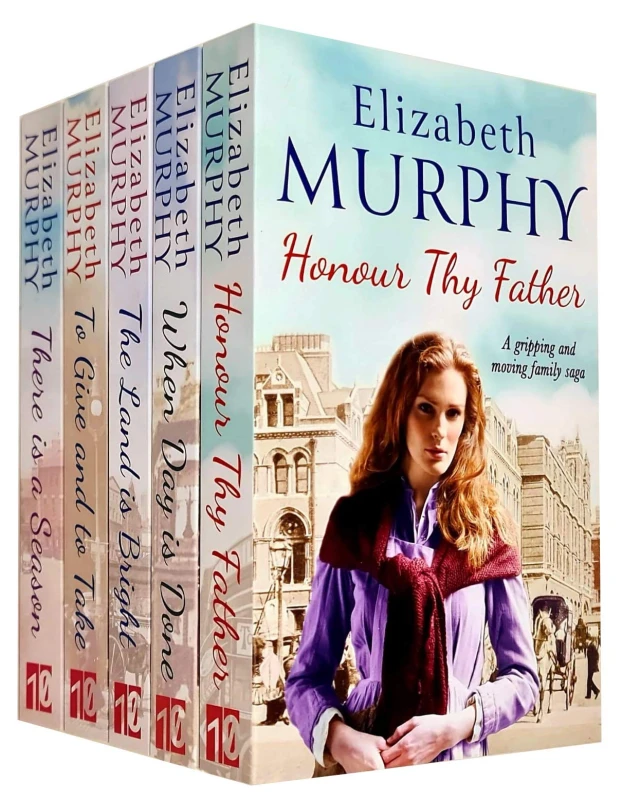 Image of Elizabeth Murphy Liverpool Sagas 5 Books Collection Set Honour Thy Father, Day is Done Elizabeth Murphy Books