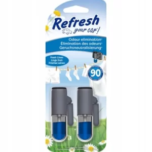 Image of Refresh Fresh Linen Scented Air Freshener Vent Stick (Case Of 4)