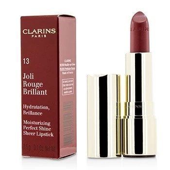 Image of ClarinsJoli Rouge Brillant (Moisturizing Perfect Shine Sheer Lipstick) - # 13 Cherry 3.5g/0.1oz