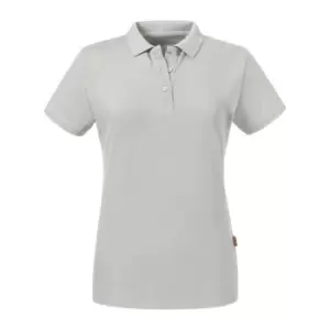 Image of Russell Womens/Ladies Pure Organic Polo (M) (Stone)