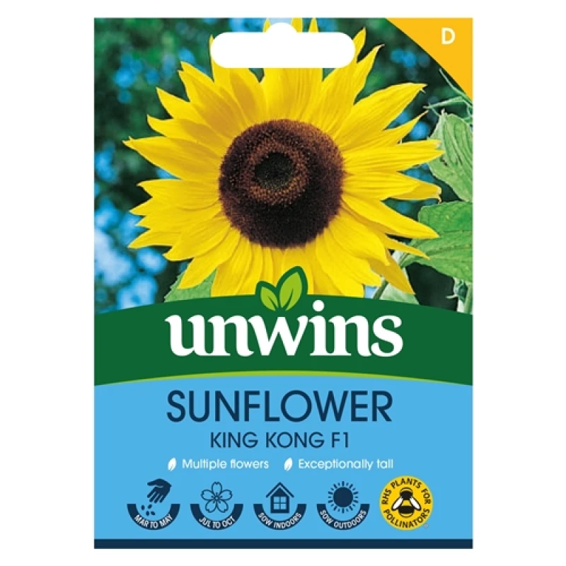 Image of Unwins Sunflower King Kong F1