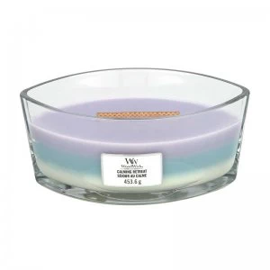 Image of WoodWick Trilogy Calming Retreat Ellipse Candle 453.6g