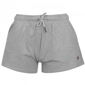 Image of Tommy Bodywear Flag Logo Jogging Shorts - Grey Heather