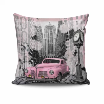 Image of NKRLNT-077 - No Filling Multicolor Cushion Cover