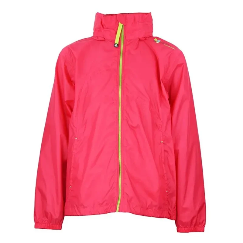 Image of Peak Mountain Girl's waterproof jacket Peak Mountain Gara Rose Female 14 ans GARA/10-16/FL/1/ROSE