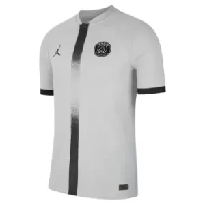 Image of Nike Paris Saint-Germain Match Authentic Away Shirt 2022/2023 Mens - Grey