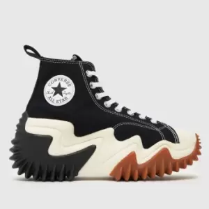 Image of Converse Run Star Motion Hi Womens, Black/White/Gum Honey, size: 7, Male, Trainers, 171545C