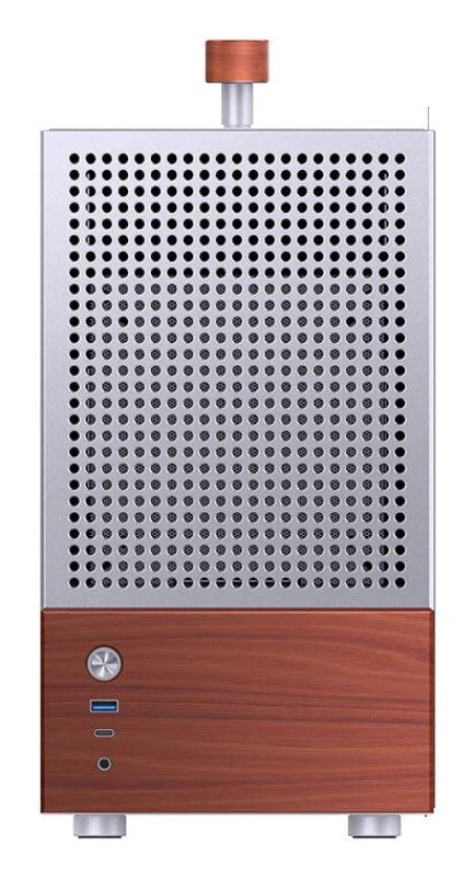 Image of Jonsbo Jonsbo T6 Midi Tower Wood, Silver T6 SILVER