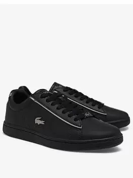 Image of Lacoste Carnaby Evo 0721 Trainers - Black, Size 4, Women