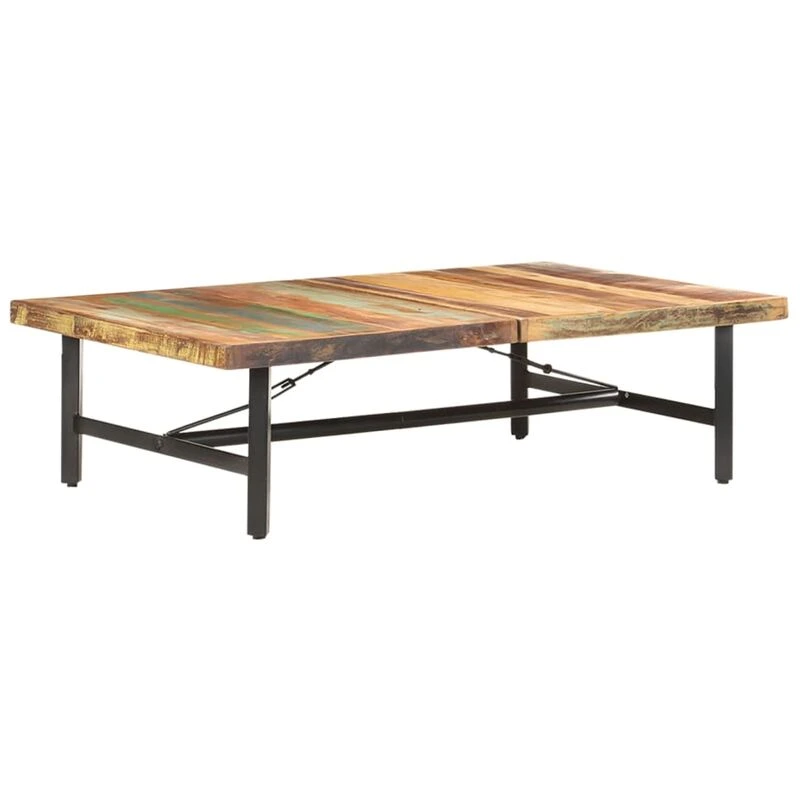Image of VIDAXL Coffee Table 142x90x42cm Solid Reclaimed Wood Vidaxl 8720286201008