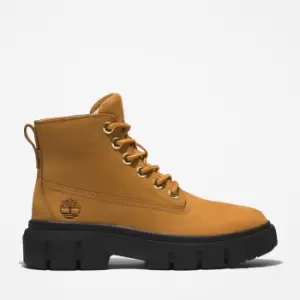 Image of Timberland Greyfield Lace-up Boot For Her In Yellow Light Brown, Size 7