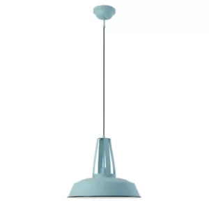 Image of Eden Dome Pendant Ceiling Lights Pastel Color, Black Matt