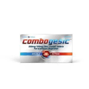 Image of Combogesic 500mg/150mg Film Coated Tablets - 16s