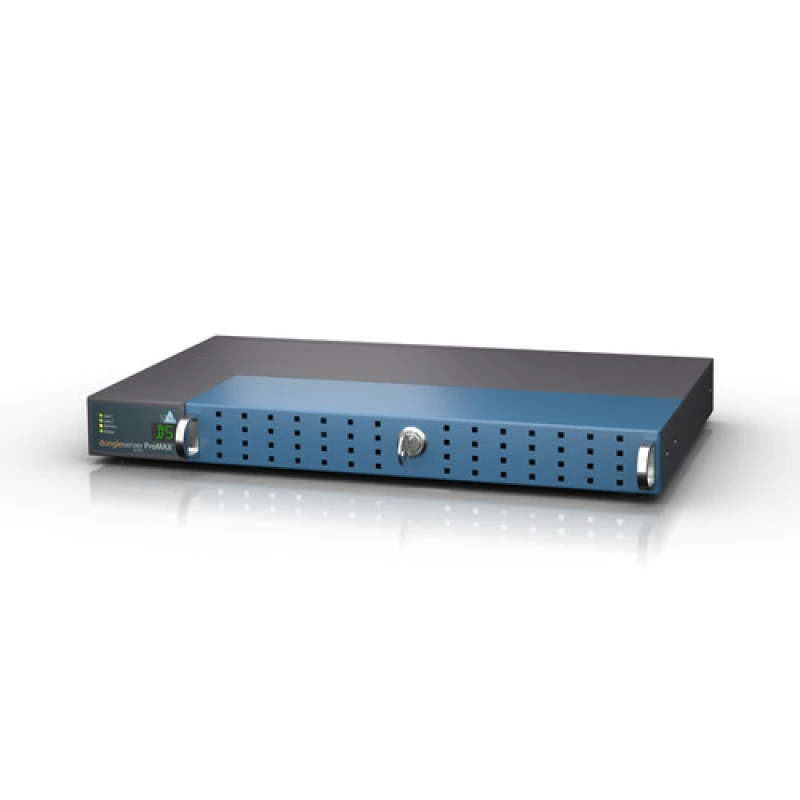 Image of SEH dongleserver ProMAX print Server Ethernet LAN Black. Blue