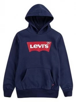 Image of Levis Boys Classic Batwing Hoodie - Navy