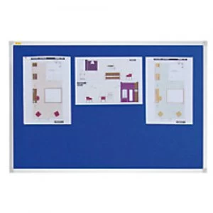 Image of Felt Pin Board X-tra!Line PT131203 60 x 45cm Blue