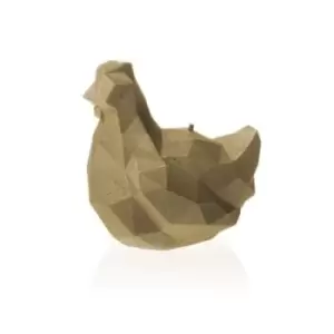 Image of Small Chicken Candle &ndash; Golden Brown