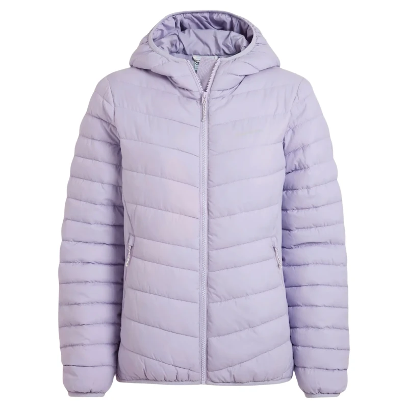 Image of Craghoppers Womens Compresslite IX Hooded Water Repellent Insulating Jacket in Purple Size: 20 Purple Female 20
