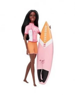 Image of Barbie Showcase Olympic Sport - Surfer Doll
