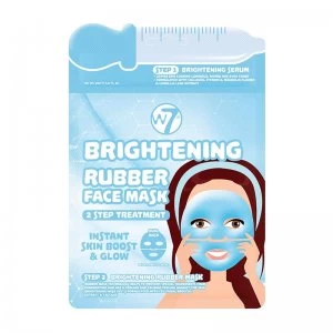 Image of W7 Brightening 2 Step Treatment Rubber Face Mask